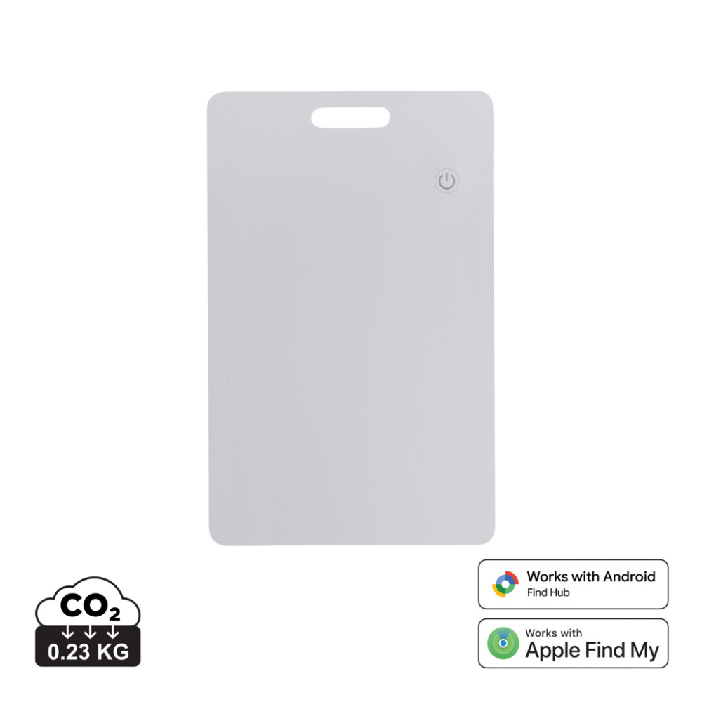 Logotrade Geschäftsgeschenke das Foto: Findit Dual aufladebare RCS Ultra-Thin-Finder-Card