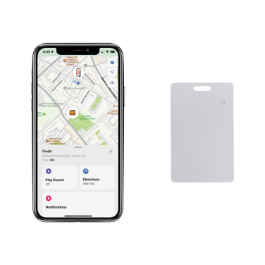 Logotrade Logogeschenke das Foto: Findit Dual aufladebare RCS Ultra-Thin-Finder-Card
