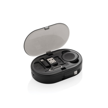 Logotrade Werbeartikel das Foto: Chargevix Multifunktionales 60W-Lade-Set aus RCS rPlastic