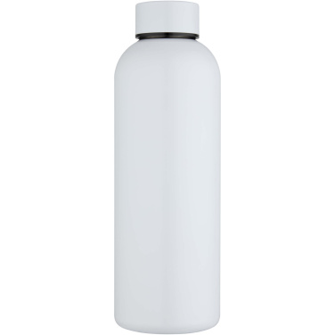 Logotrade Werbegeschenke das Foto: Spring 750 ml RCS-zertifizierte einwandige Sublimation Trinkflasche aus recyceltem Edelstahl