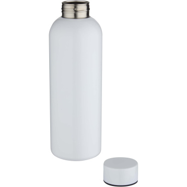 Logotrade Logogeschenke das Foto: Spring 750 ml RCS-zertifizierte einwandige Sublimation Trinkflasche aus recyceltem Edelstahl