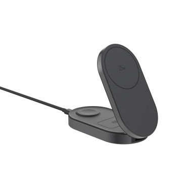 Logotrade Geschäftsgeschenke das Foto: Quantum Ultra-Fast 3-in-1 25W faltbarer Wireless Charger