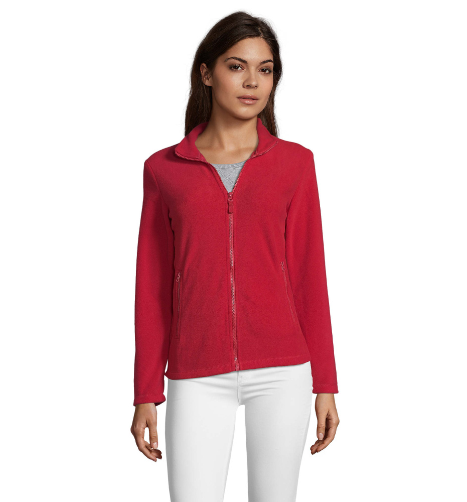Logotrade werbemittel das Foto: NORMAN DAMEN FLEECE 220