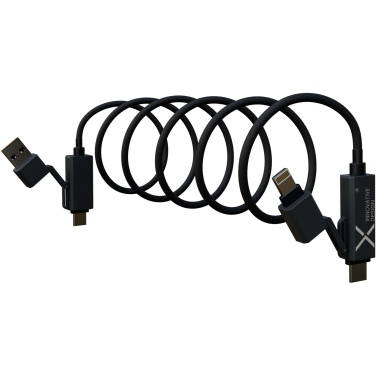 Logotrade Firmengeschenke das Foto: SCX.design C59 100 W magnetisches Silikon Ladekabel