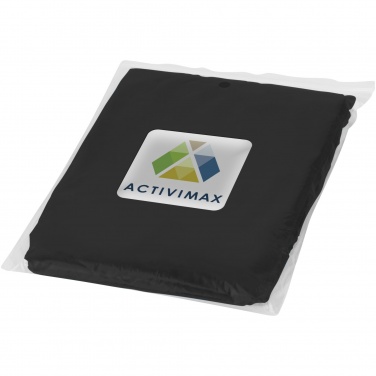 Logo trade promotional product photo of: Ziva disposable rain poncho with storage pouch