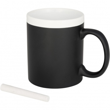 Logo trade promotional product photo of: Chalk-write 330 ml ceramic mug