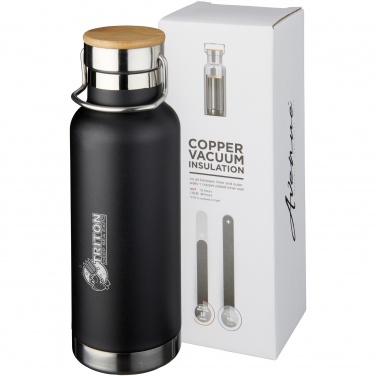 Logo trade promotional merchandise photo of: Thor 480 ml copper vacuum insulated water bottle