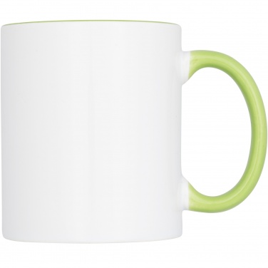 Logo trade advertising products image of: Ceramic sublimation mug 4-pieces gift set