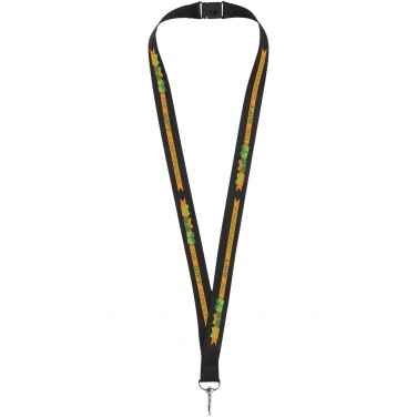 Logo trade promotional item photo of: Lago lanyard with break-away closure