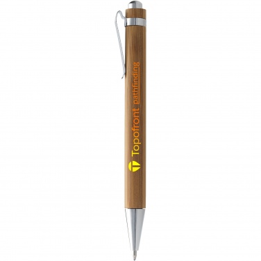 Logo trade corporate gifts picture of: Celuk bamboo ballpoint pen