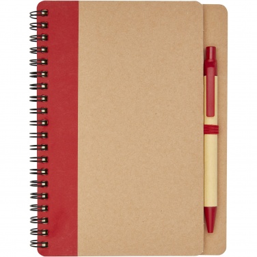 Logo trade promotional gift photo of: Priestly recycled notebook with pen