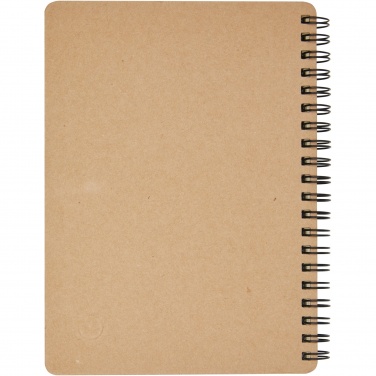 Logo trade promotional giveaways picture of: Priestly recycled notebook with pen