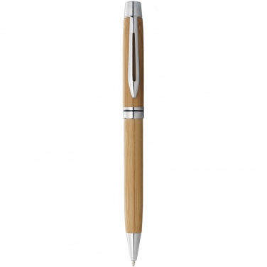 Logo trade promotional merchandise image of: Jakarta bamboo ballpoint pen