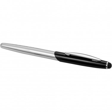 Logo trade promotional products picture of: Geneva stylus ballpoint pen and rollerball pen set