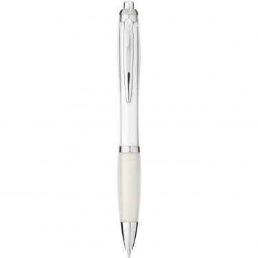Logotrade promotional gift picture of: Nash ballpoint pen coloured barrel and grip