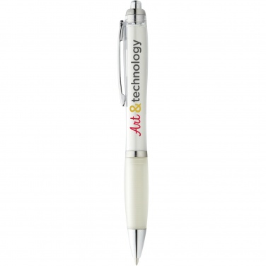 Logotrade advertising products photo of: Nash ballpoint pen coloured barrel and grip