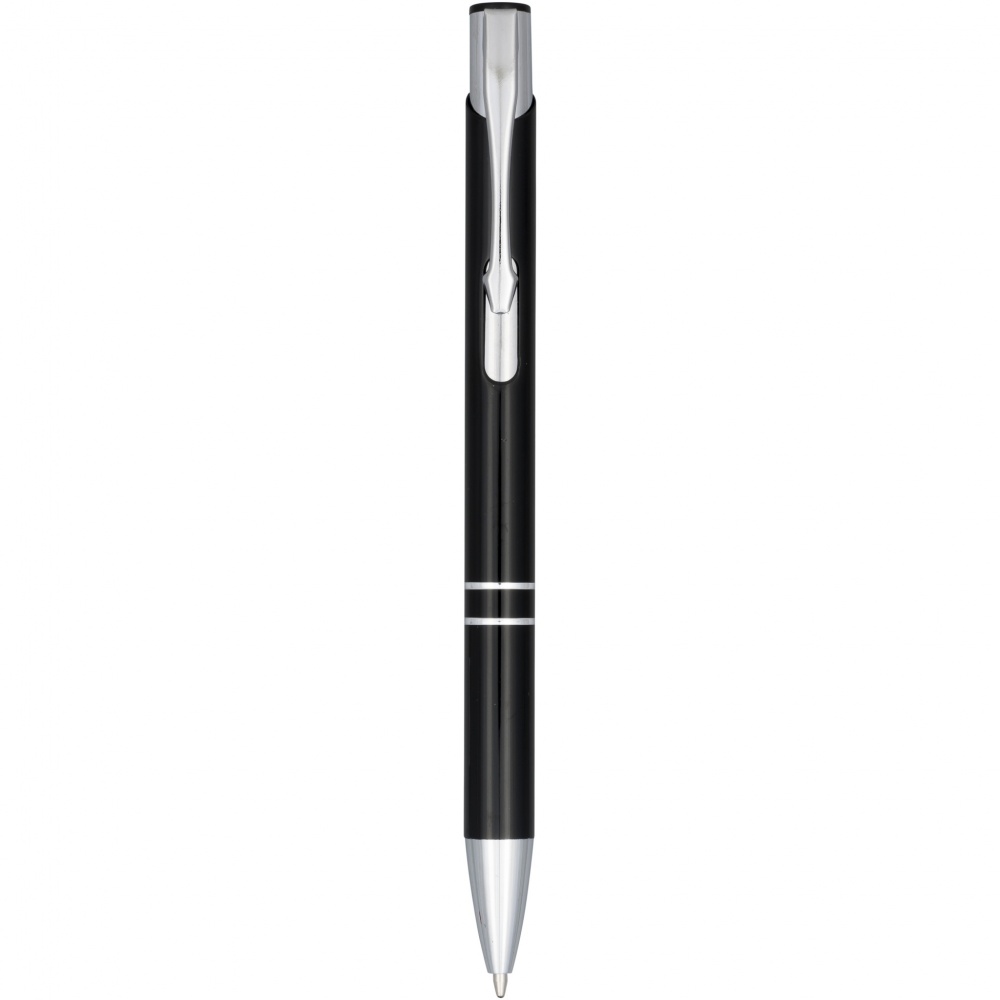 Logotrade promotional giveaway picture of: Moneta anodized aluminium click ballpoint pen