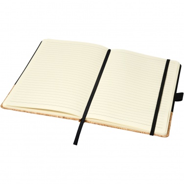 Logotrade promotional product picture of: Evora A5 cork thermo PU notebook