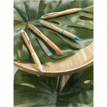 Logotrade corporate gift picture of: Nash bamboo ballpoint pen