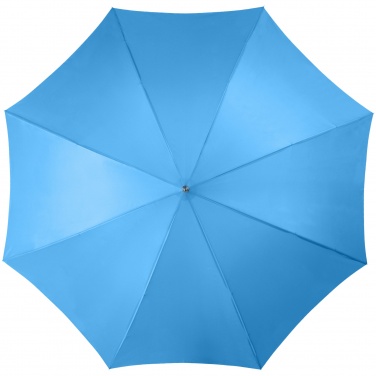 Logo trade promotional gifts picture of: Lisa 23" auto open umbrella with wooden handle