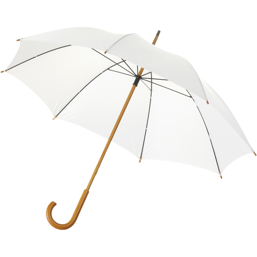 Logotrade advertising product image of: Jova 23" umbrella with wooden shaft and handle
