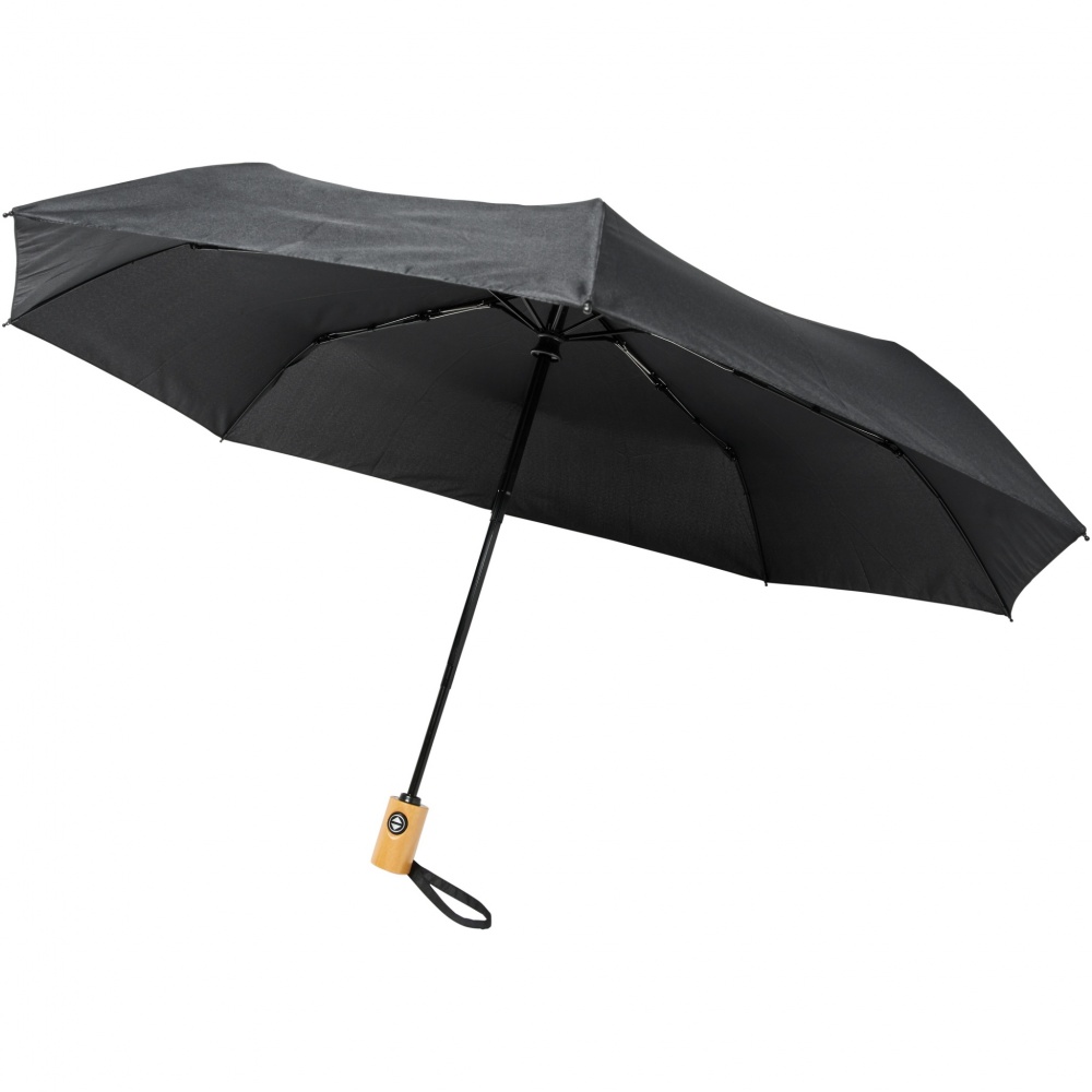 Logotrade corporate gift picture of: Bo 21" foldable auto open/close recycled PET umbrella