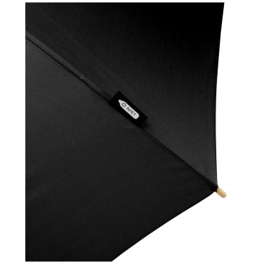 Logo trade corporate gifts image of: Alina 23" auto open recycled PET umbrella