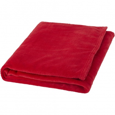 Logotrade promotional items photo of: Bay extra soft coral fleece plaid blanket