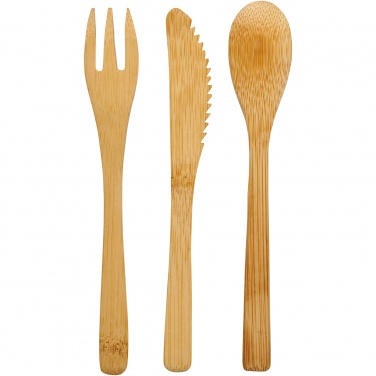 Logotrade advertising products photo of: Celuk bamboo cutlery set