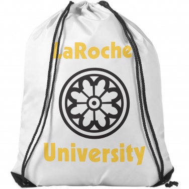 Logo trade promotional giveaways image of: Oriole premium drawstring bag 5L