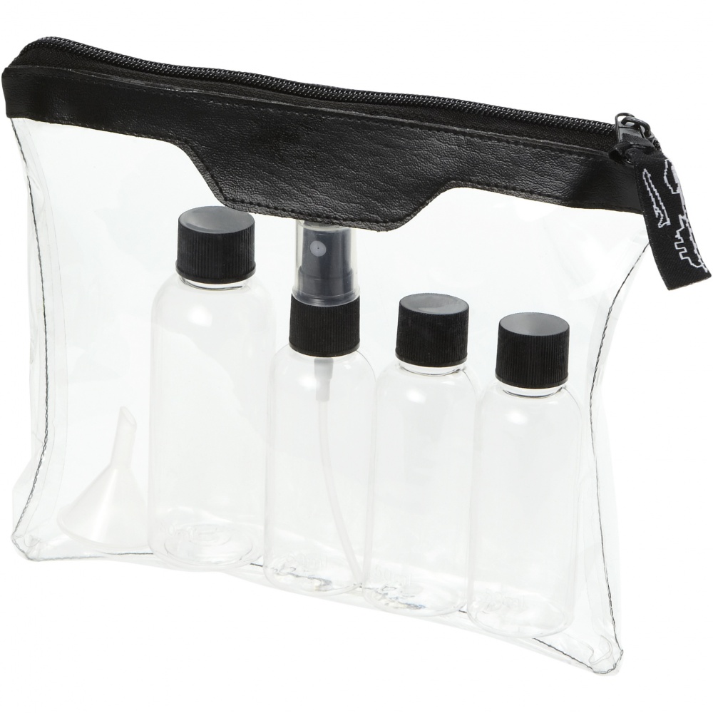 Logo trade promotional merchandise image of: Munich airline approved travel bottle set