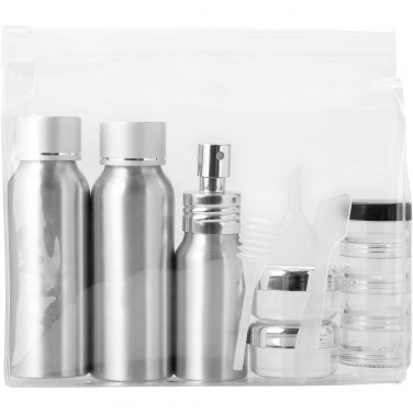 Logo trade promotional item photo of: Frankfurt airline approved travel bottle set