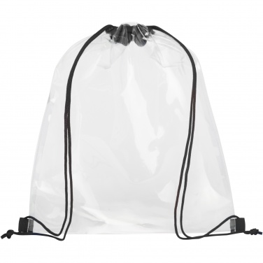 Logotrade promotional merchandise image of: Lancaster transparent drawstring bag 5L