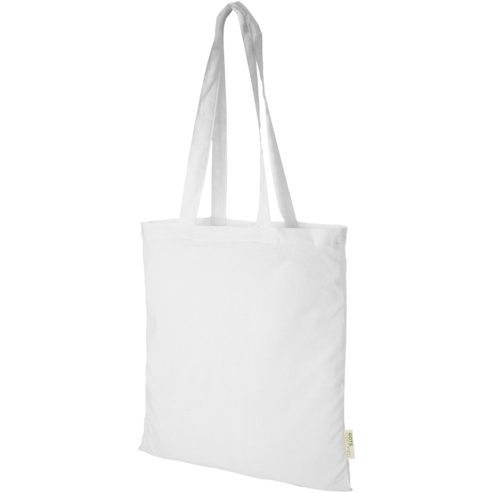Logotrade corporate gift image of: Orissa 100 g/m² organic cotton tote bag 7L