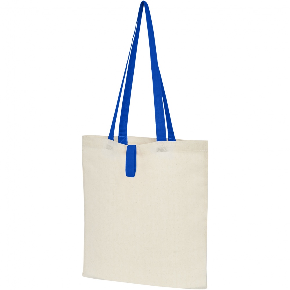 Logo trade promotional products picture of: Nevada 100 g/m² cotton foldable tote bag 7L