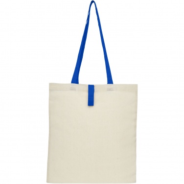 Logo trade advertising product photo of: Nevada 100 g/m² cotton foldable tote bag 7L