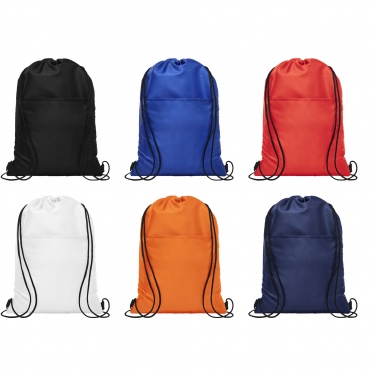 Logo trade promotional item photo of: Oriole 12-can drawstring cooler bag 5L