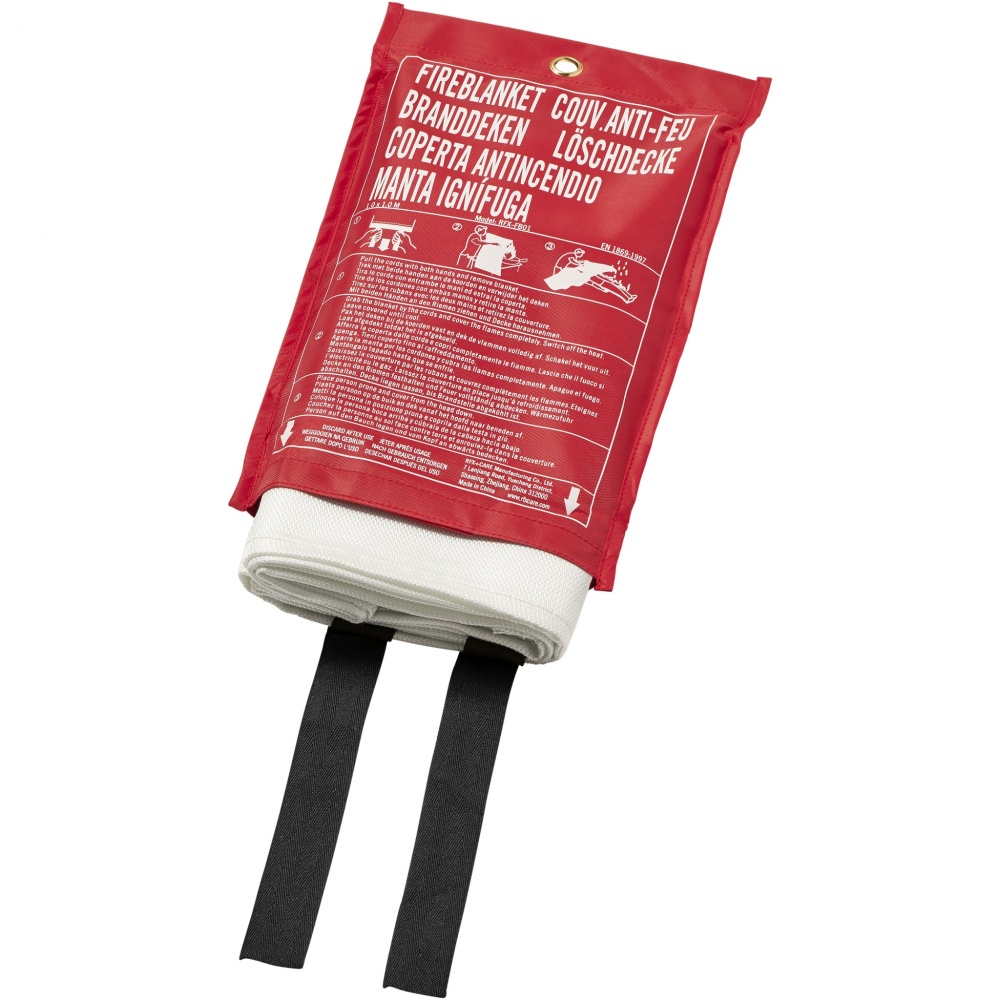 Logo trade business gifts image of: Margrethe emergency fire blanket