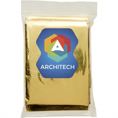 Logotrade corporate gift picture of: Frederik 2-function emergency blanket