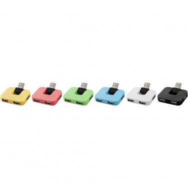 Logo trade business gift photo of: Gaia 4-port USB hub