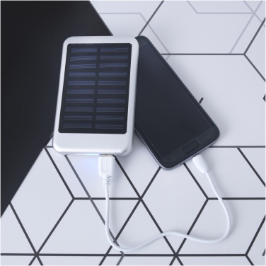 Logo trade promotional items picture of: Bask 4000 mAh solar power bank
