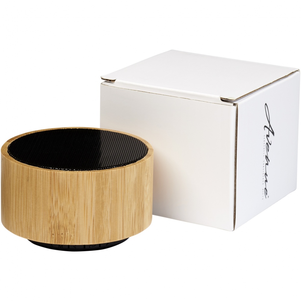 Logo trade business gifts image of: Cosmos bamboo Bluetooth® speaker