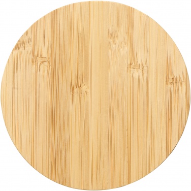 Logo trade promotional merchandise photo of: Essence 5W bamboo wireless charging pad