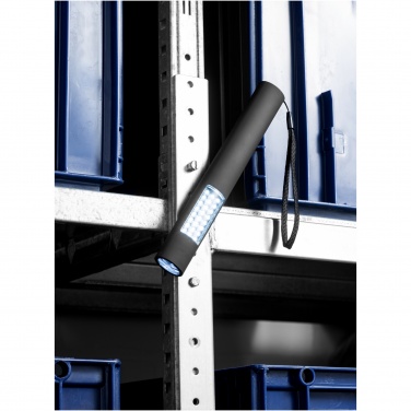 Logo trade promotional products image of: Lutz 28-LED magnetic torch light