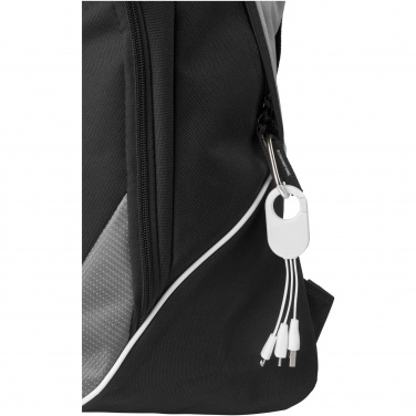 Logo trade promotional merchandise picture of: Troop 3-in-1 charging cable