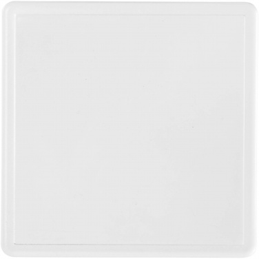 Logotrade business gift image of: Ellison square plastic coaster with paper insert