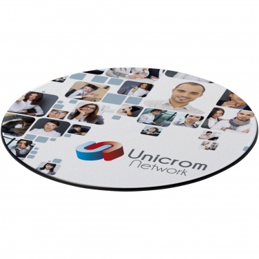 Logo trade promotional giveaway photo of: Brite-Mat® round coaster