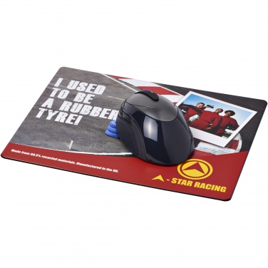 Logotrade business gift image of: Brite-Mat® mouse mat with tyre material