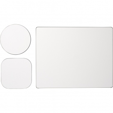 Logo trade promotional product photo of: Brite-Mat® mouse mat and coaster set combo 1