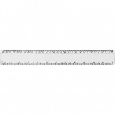 Logo trade promotional giveaways picture of: Renzo 30 cm plastic ruler